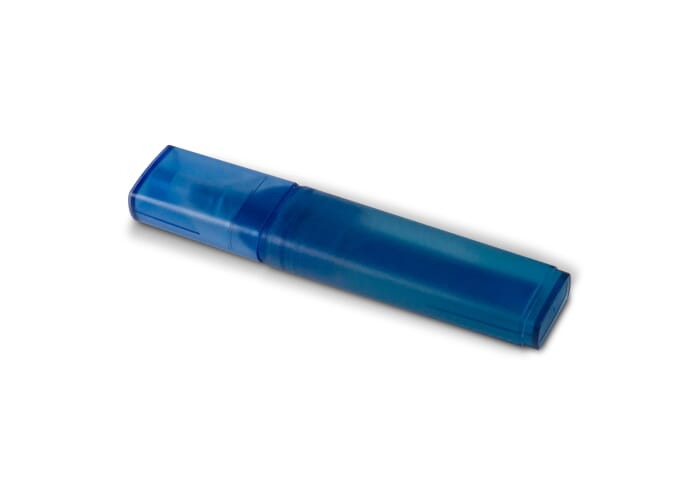 &nbsp;Surligneur personnalisable en R-PET Bleu / Bleu